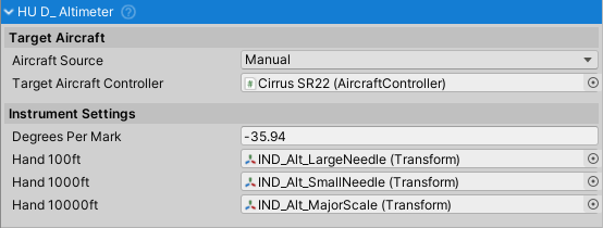 HUD_Altimeter inspector.