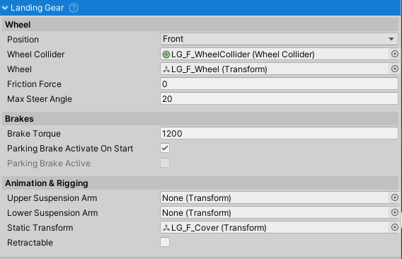Landing Gear Overview