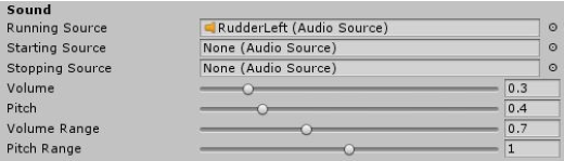 Sound section of AdvancedShipController.