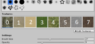 Terrain texture indices. Note that counting starts from 0.