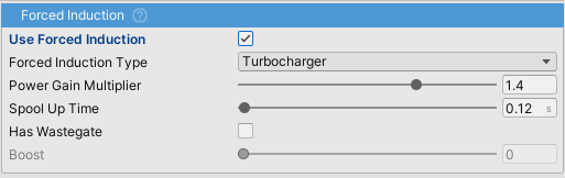 Forced Induction inspector.