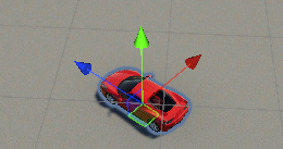 An example of a vehicle model with Unity-correct rotation.