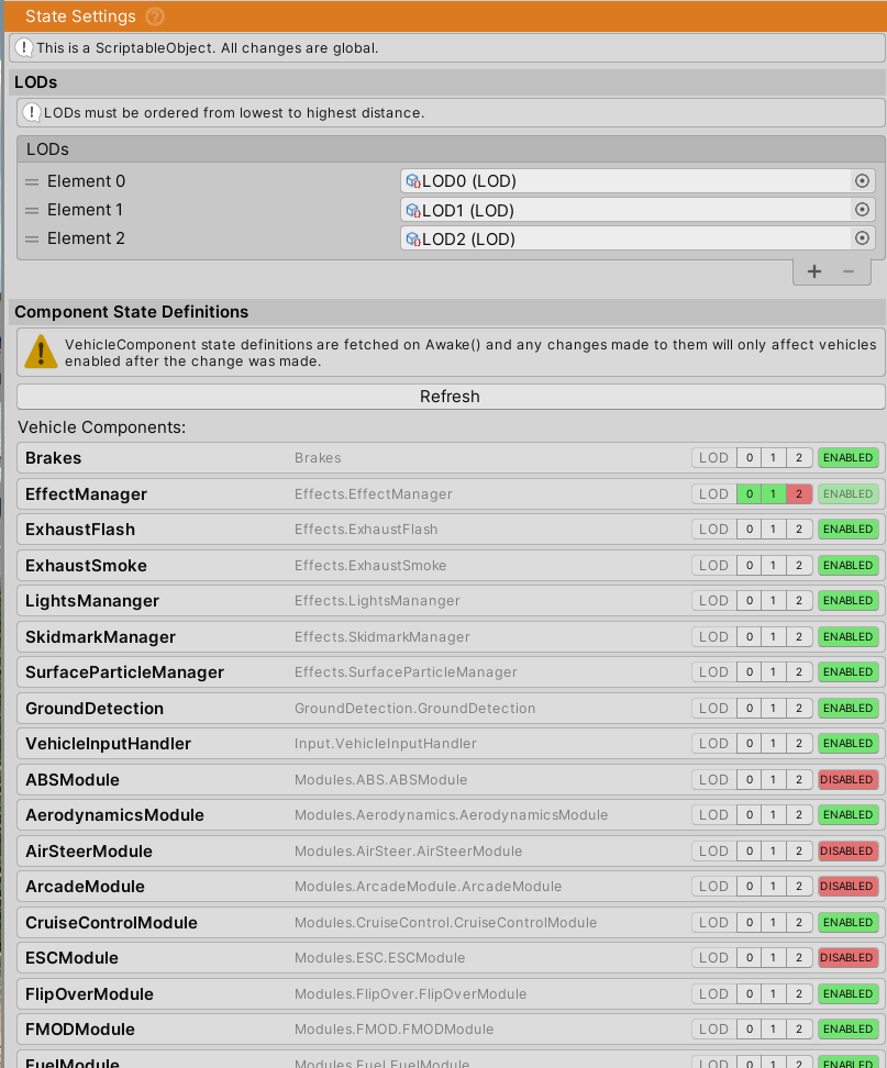 Example StateSettings.