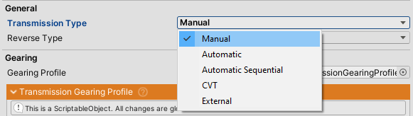 Transmission types