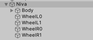 Example vehicle hierarchy