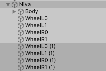 WheelController hierarchy