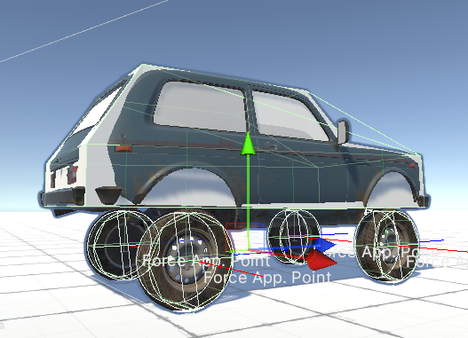 Vehicle in play mode with high ride height